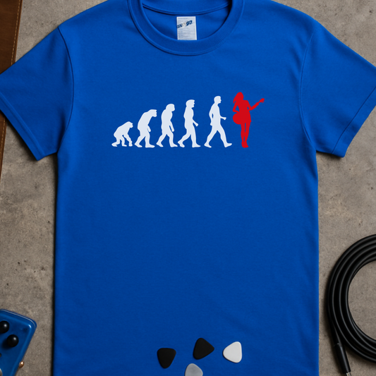Guitar Evolution Female T-Shirt