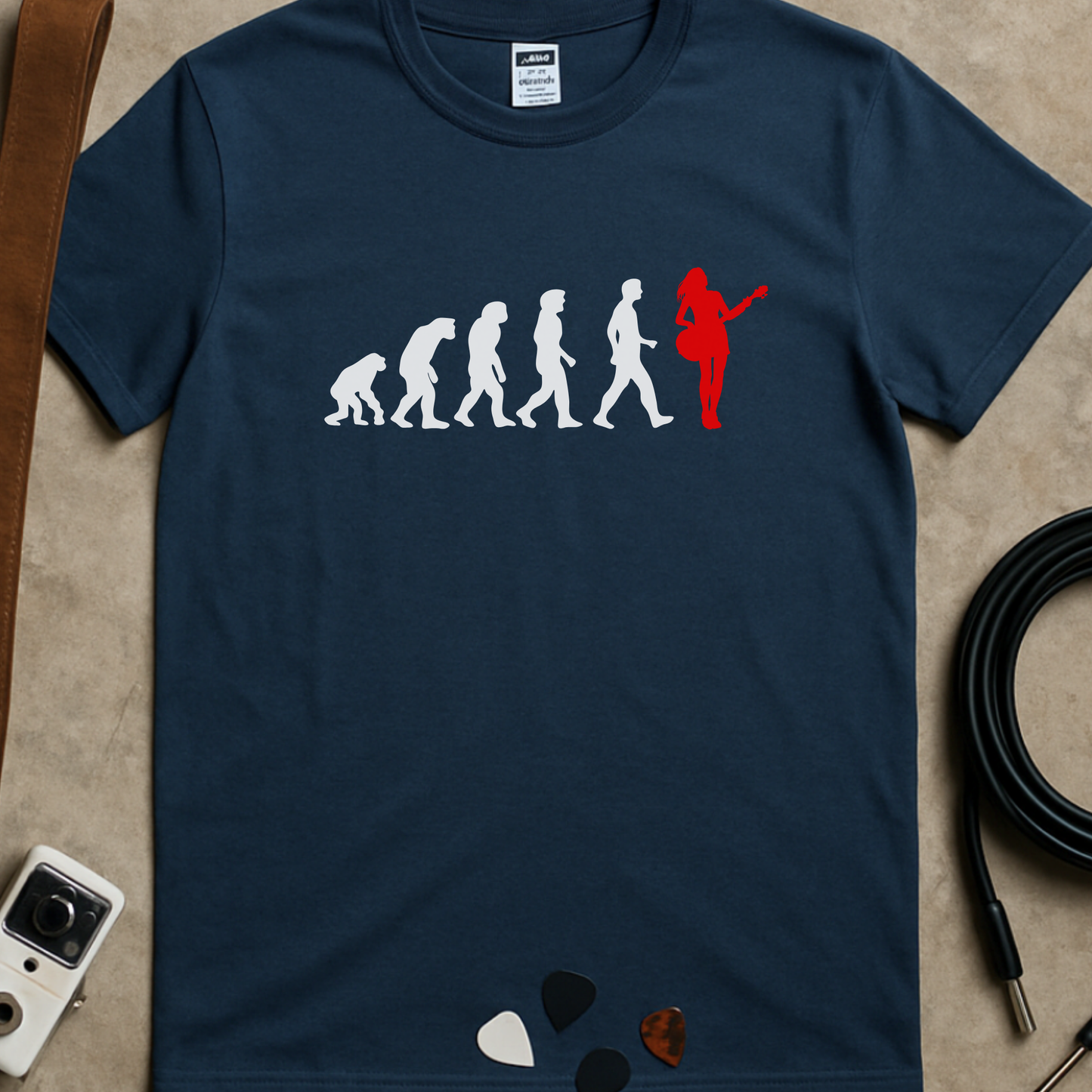 Guitar Evolution Female T-Shirt