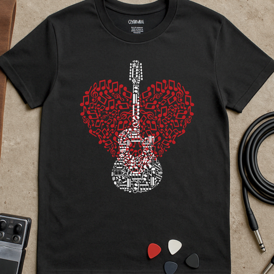 Guitar Heart T-Shirt