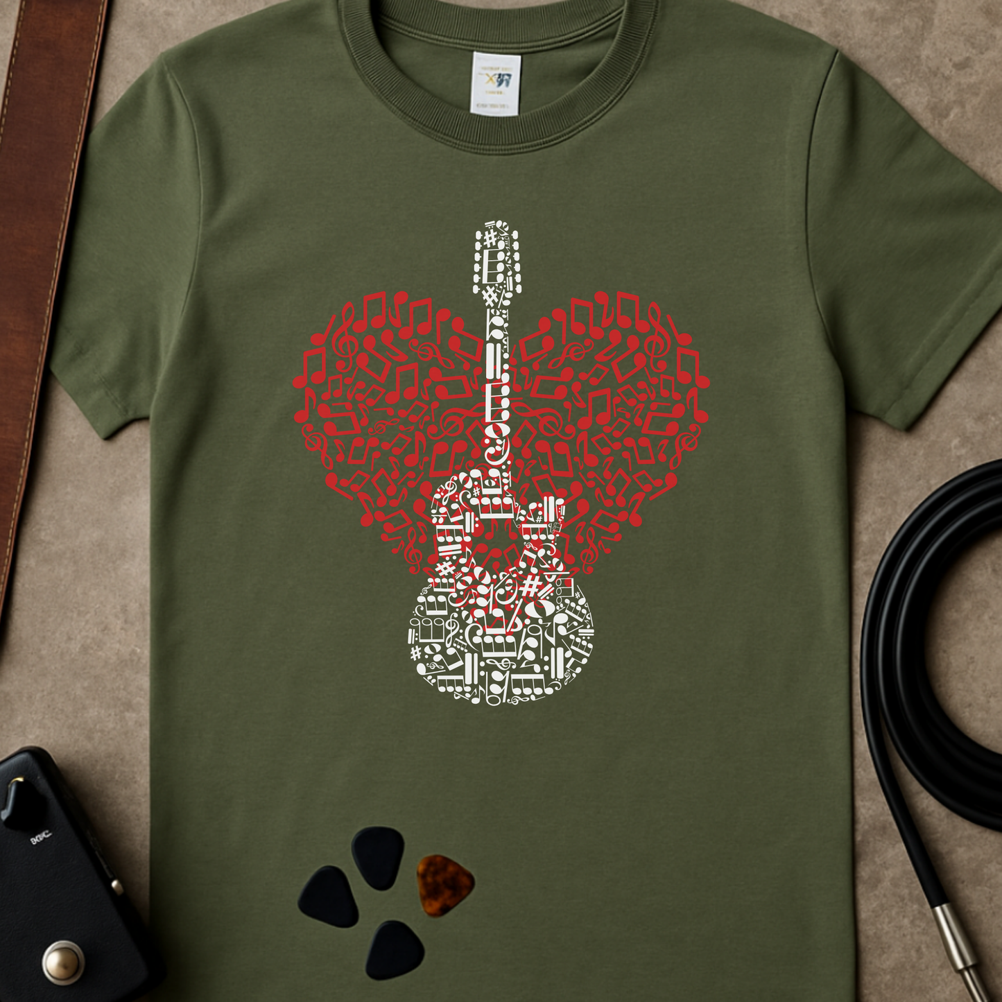 Guitar Heart T-Shirt