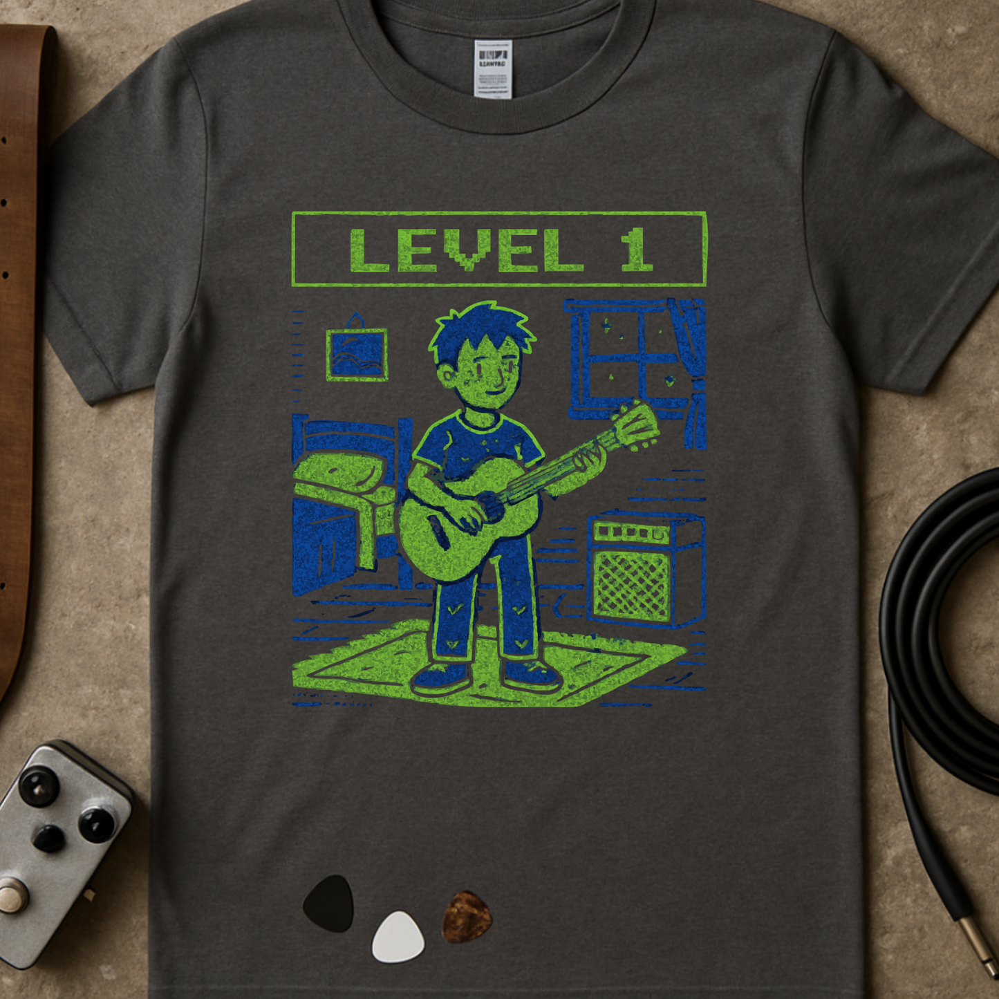 Level One Guitar T-Shirt