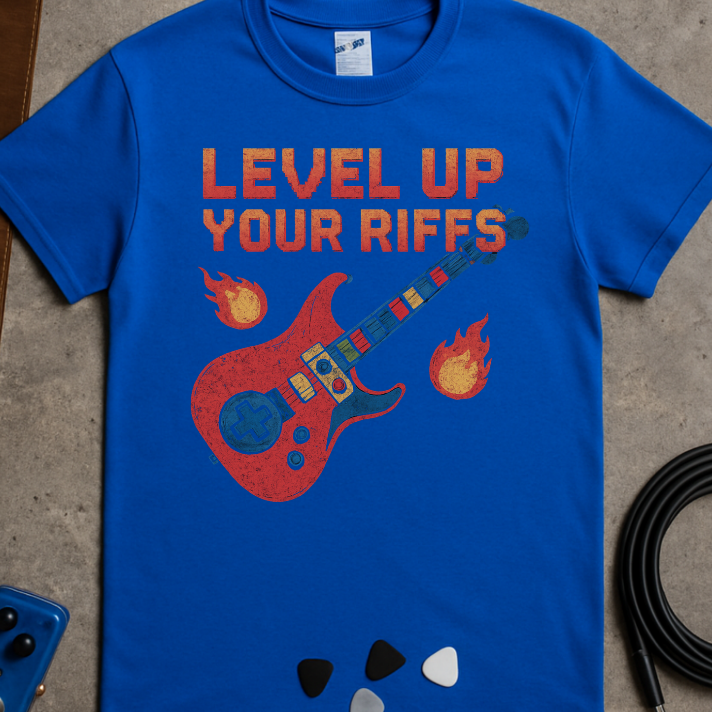 Level Up Your Riffs T-Shirt