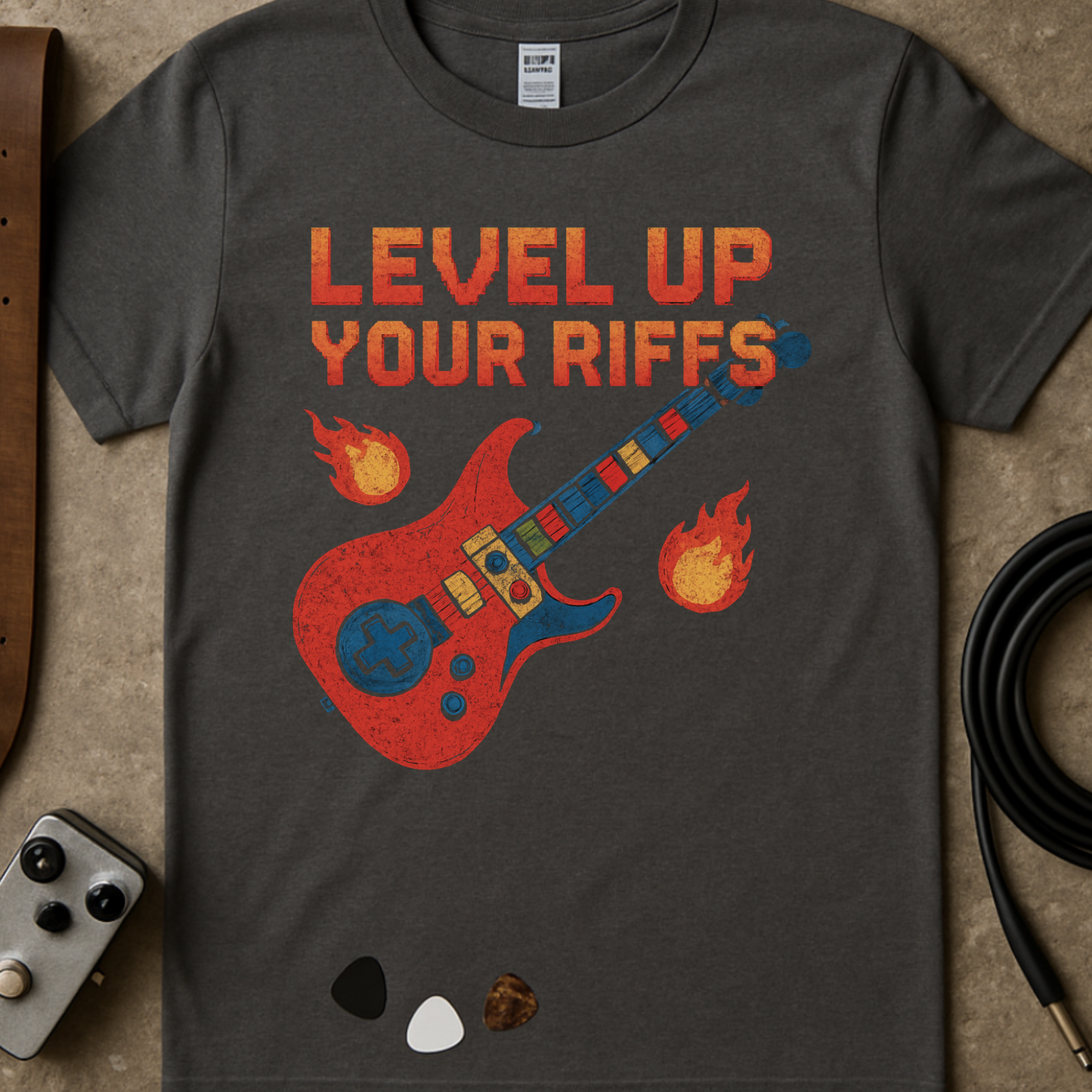 Level Up Your Riffs T-Shirt