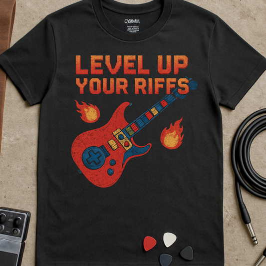 Level Up Your Riffs T-Shirt