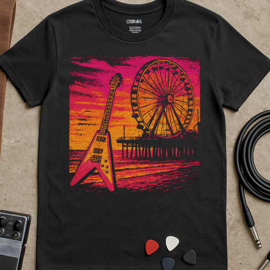 Santa Monica Flying V T-Shirt