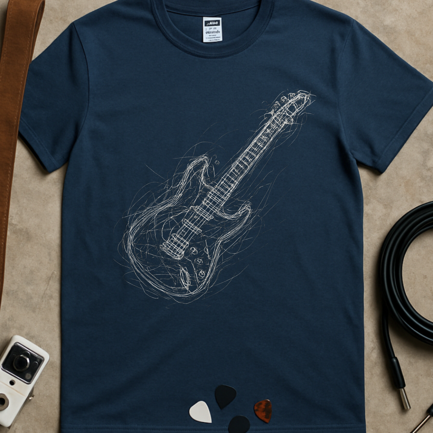 Scribble Electric Guitar T-Shirt