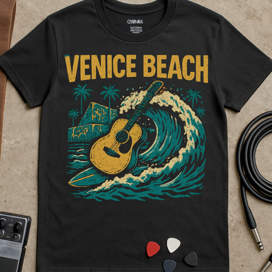 Surfing Guitar T-Shirt