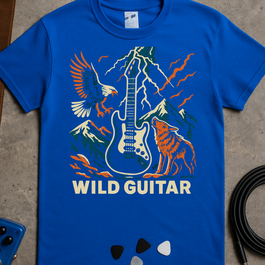 Wild Guitar T-Shirt