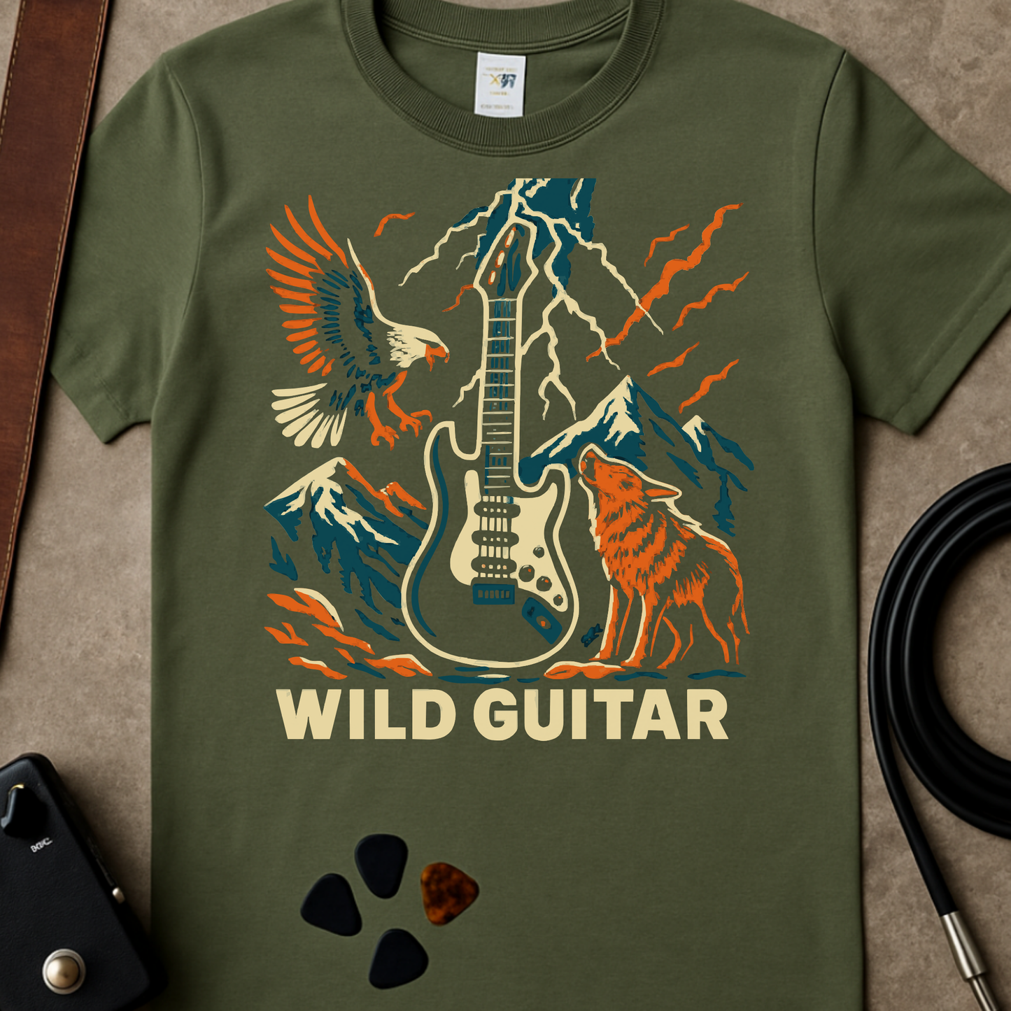 Wild Guitar T-Shirt