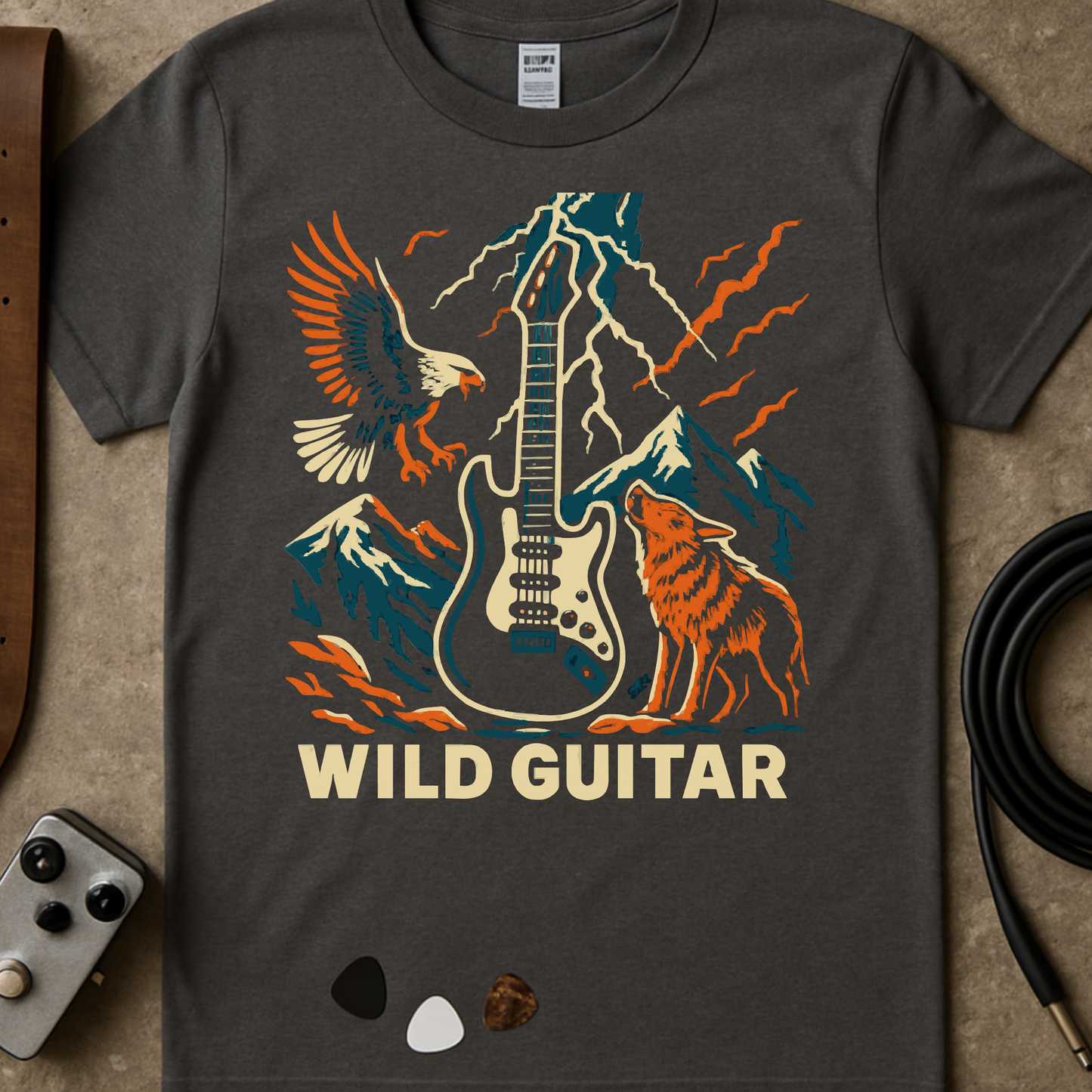 Wild Guitar T-Shirt