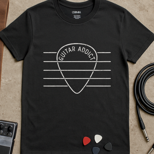 Guitar Addict Pick T-Shirt
