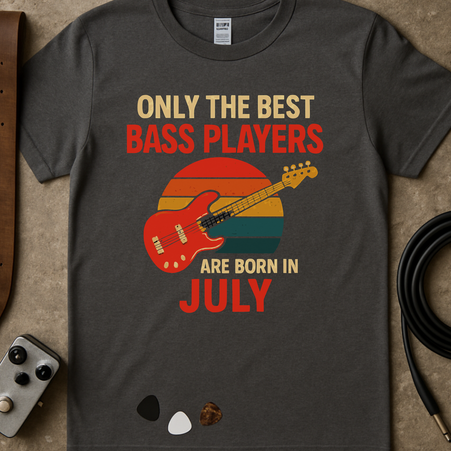 Best Bass Players July T-Shirt