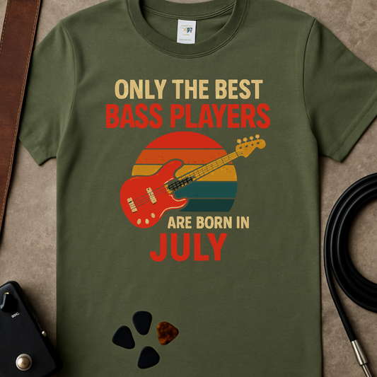 Best Bass Players July T-Shirt
