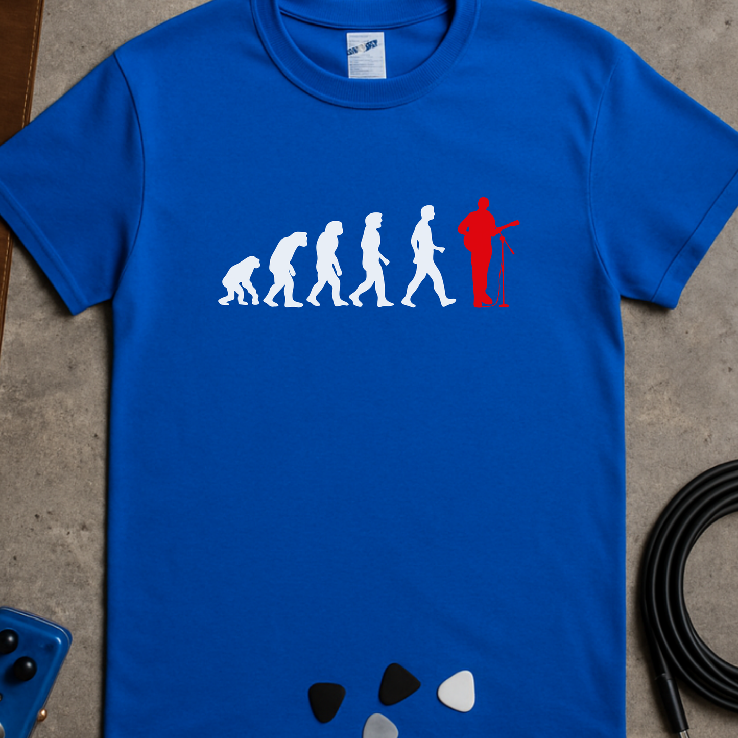 Singer Guitarist Evolution 1 T-Shirt