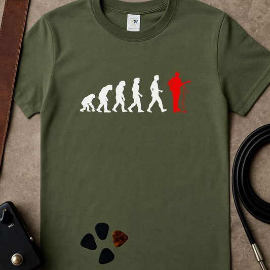 Singer Guitarist Evolution 1 T-Shirt