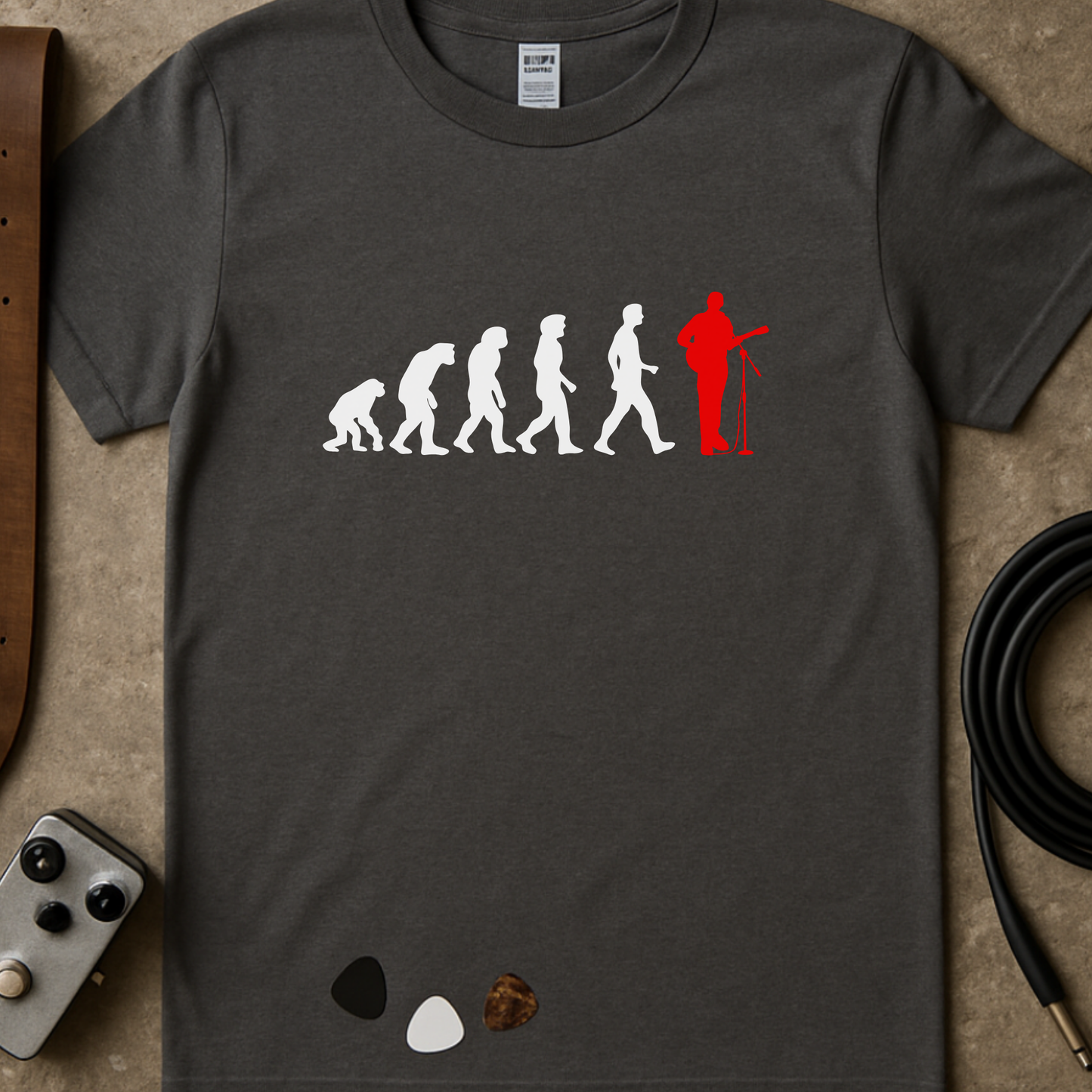 Singer Guitarist Evolution 1 T-Shirt
