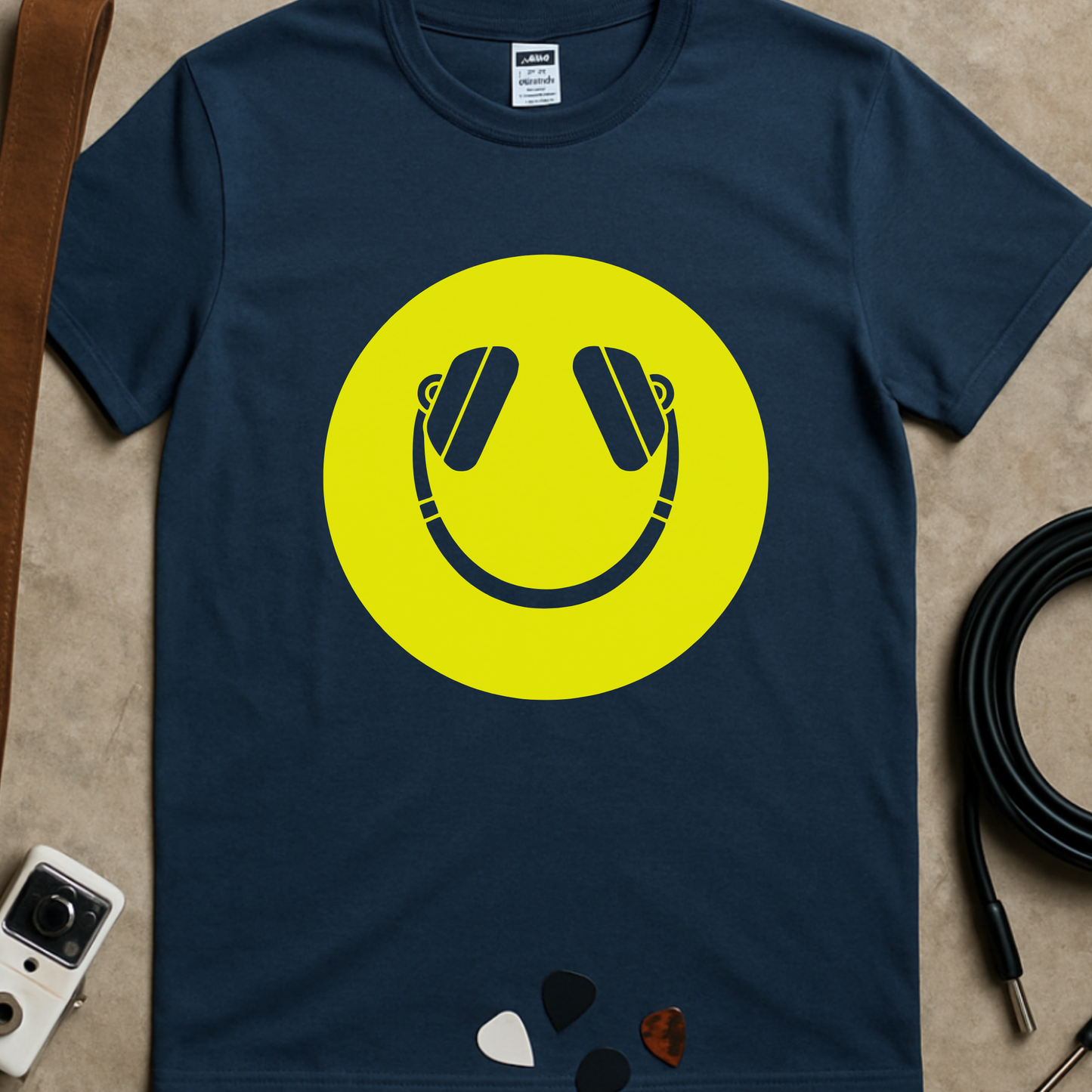 Headphones Smiley 3 T-Shirt