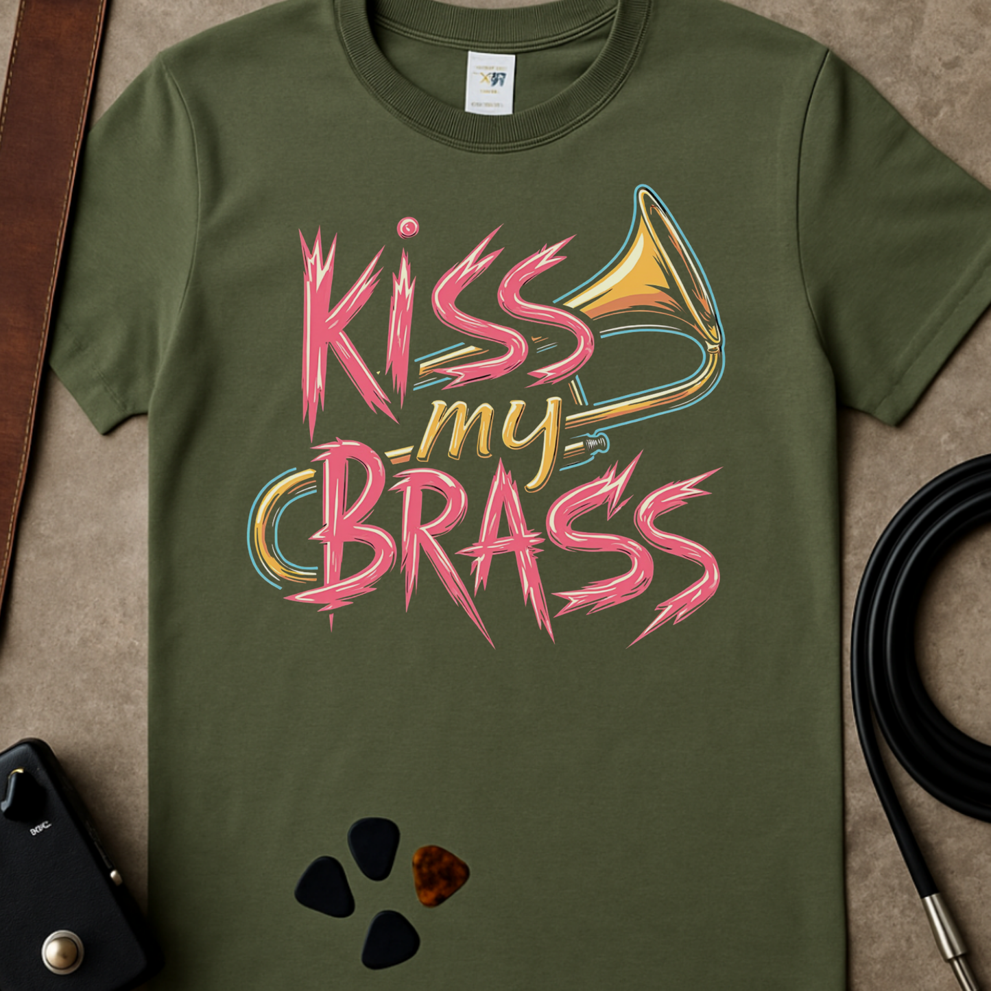 Kiss My Brass T-Shirt