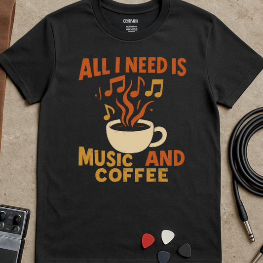 Music And Coffee Classic T-Shirt