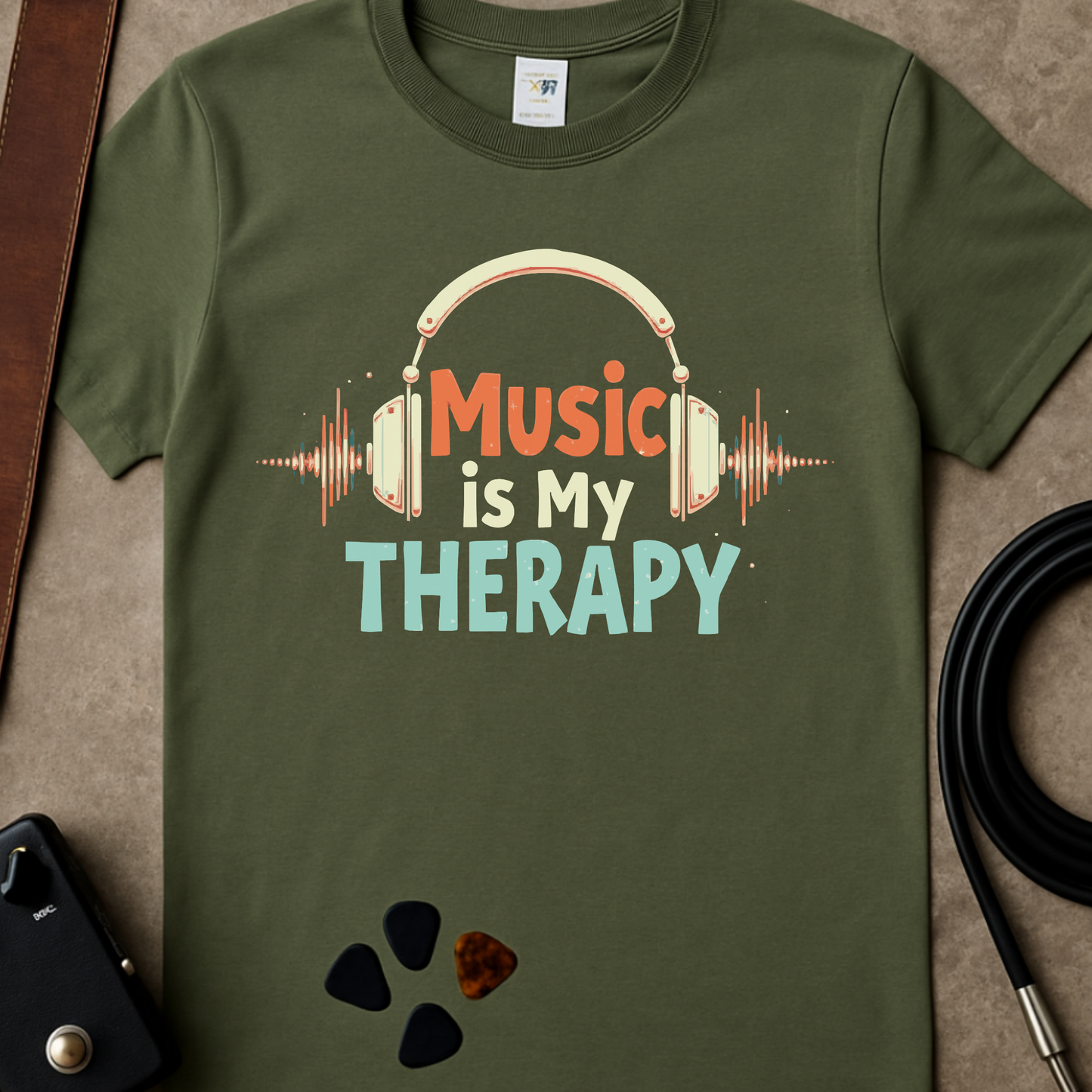 Music Therapy Headphones T-Shirt