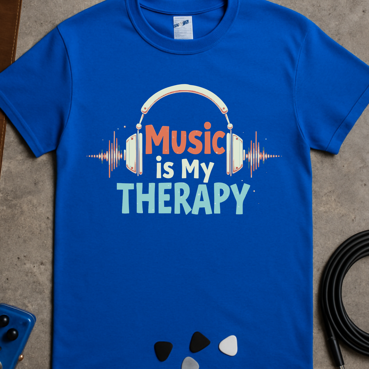 Music Therapy Headphones T-Shirt
