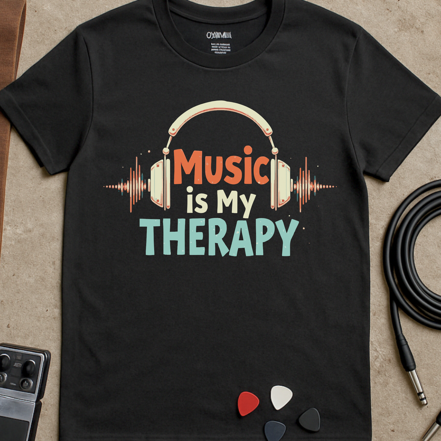Music Therapy Headphones T-Shirt