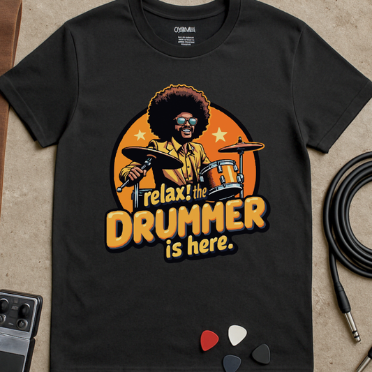 Relax! Funky Drummer T-Shirt