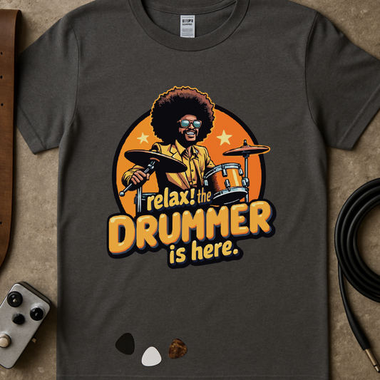 Relax! Funky Drummer T-Shirt