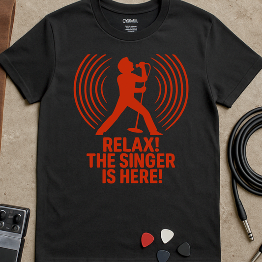 Relax! Singer Red T-Shirt