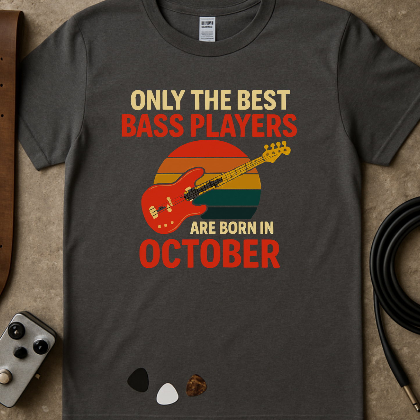 Best Bass Players October T-Shirt