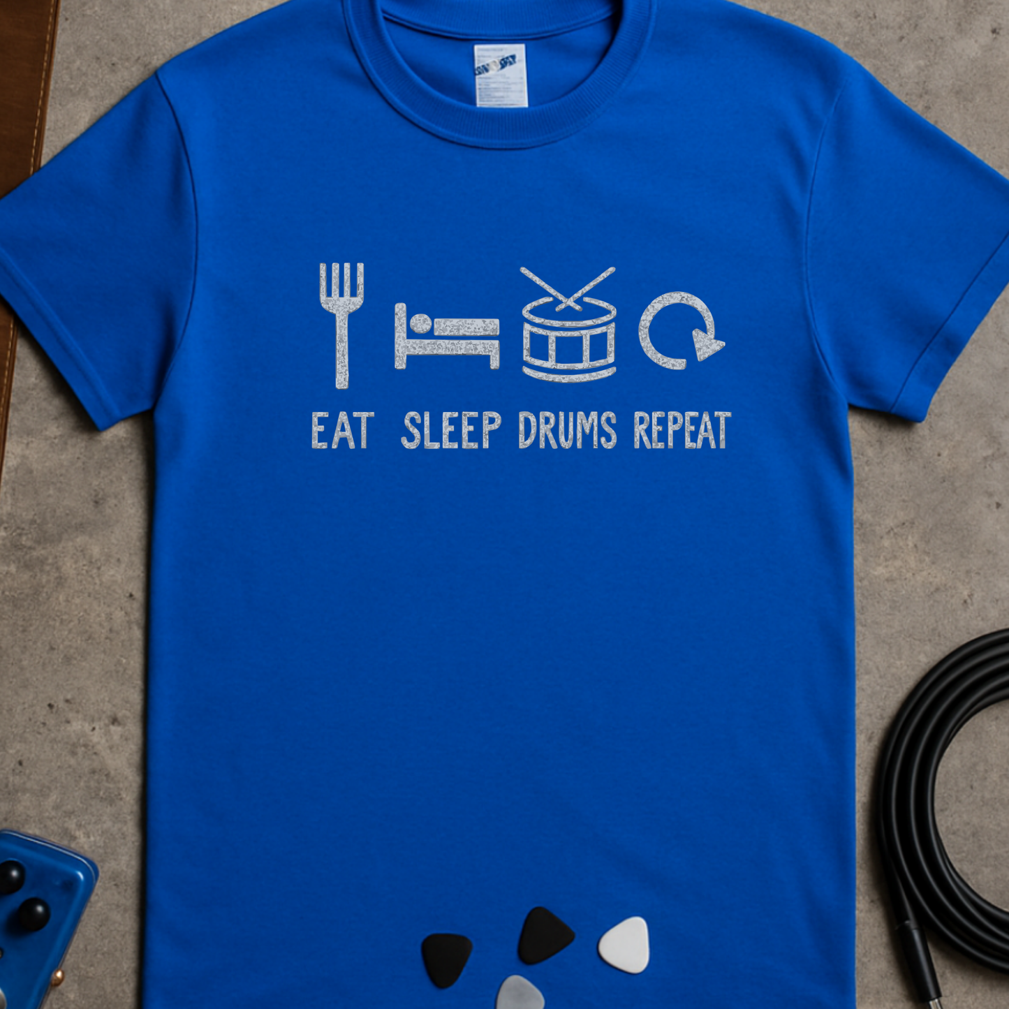 Eat Sleep Drums Repeat T-Shirt