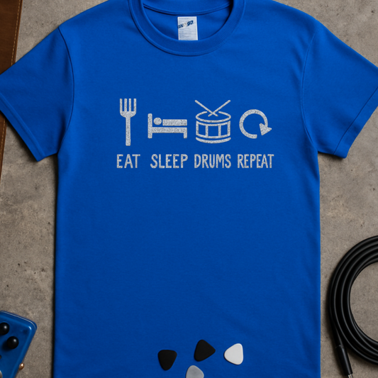 Eat Sleep Drums Repeat T-Shirt