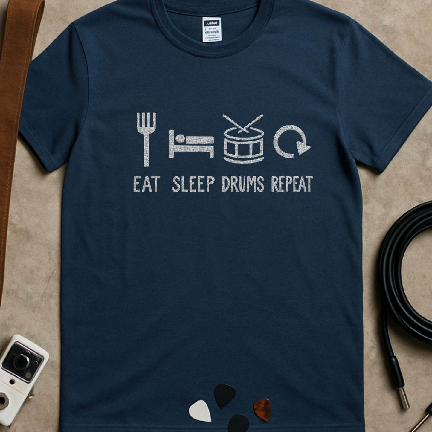 Eat Sleep Drums Repeat T-Shirt