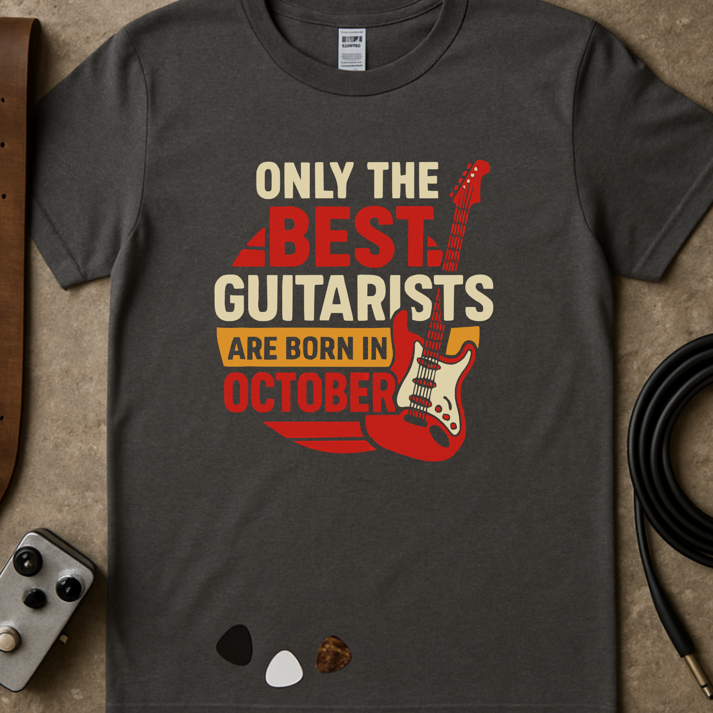 Best Guitarists October T-Shirt