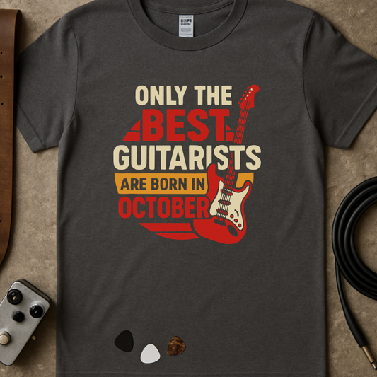 Best Guitarists October T-Shirt