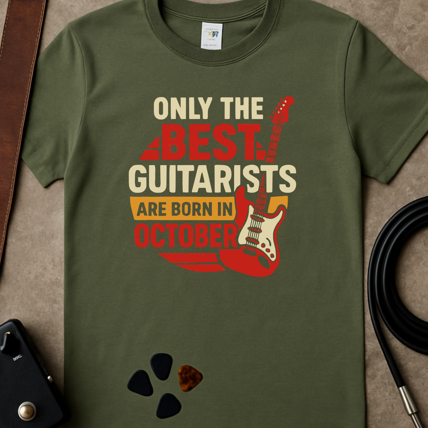 Best Guitarists October T-Shirt