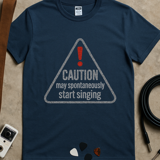 May Start Singing T-Shirt