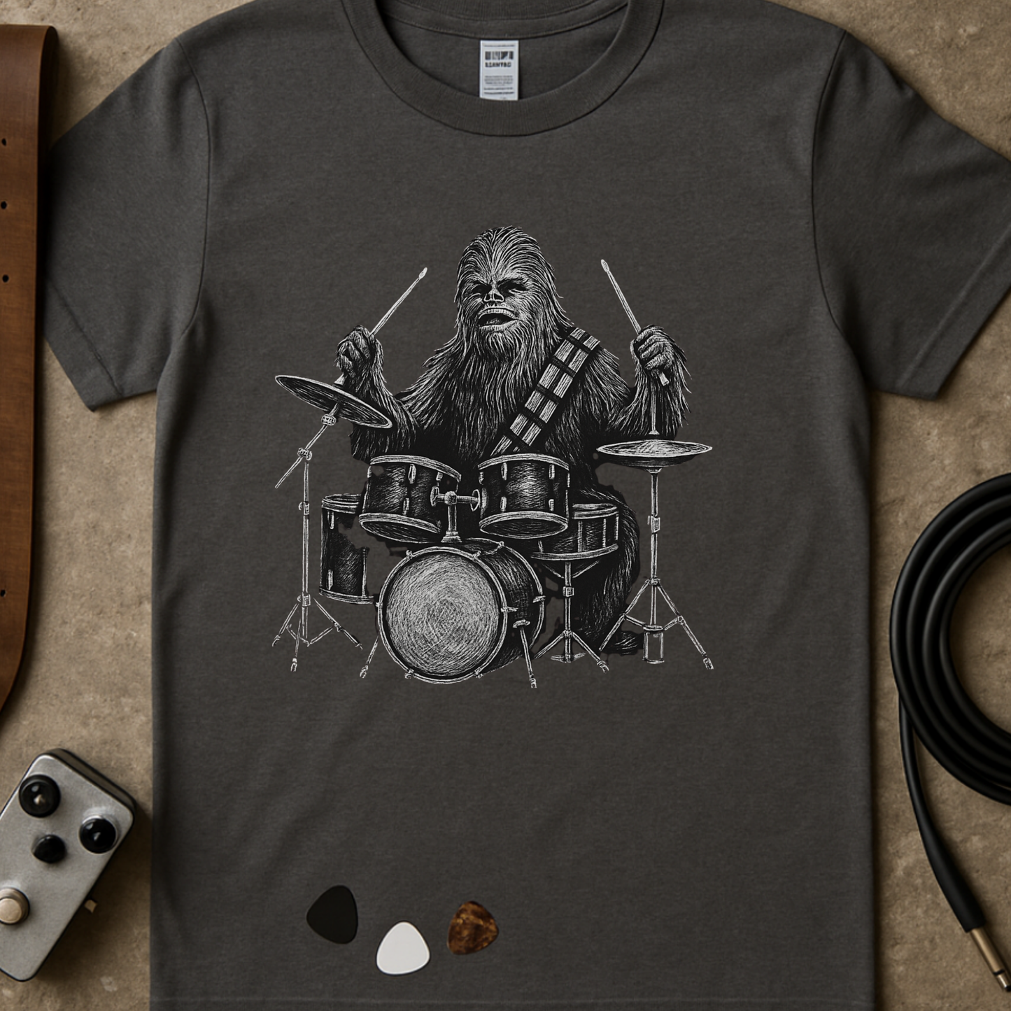 Chewie Drums T-Shirt