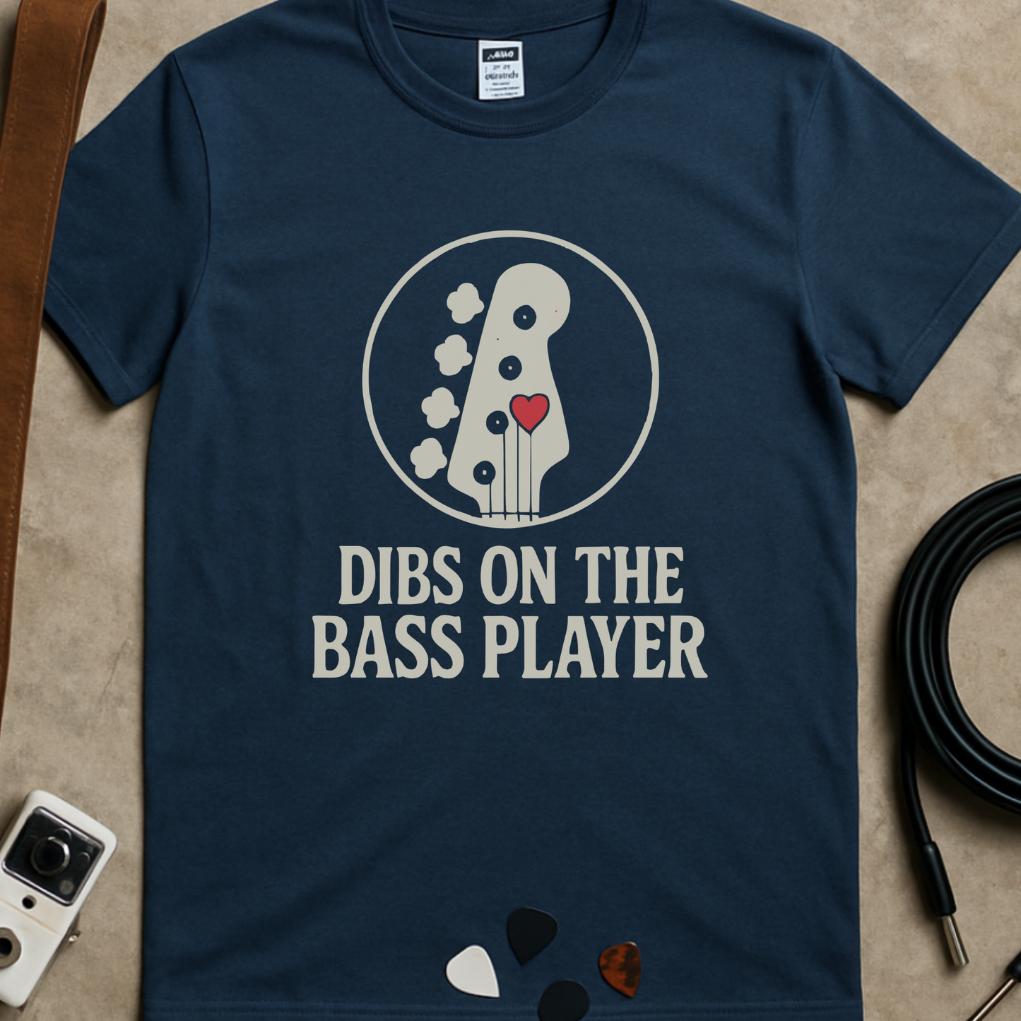 Dibs On The Bass Player T-Shirt