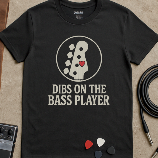 Dibs On The Bass Player T-Shirt