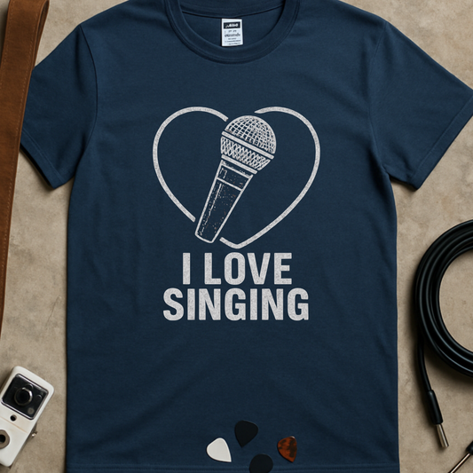 I Love Singing T-Shirt