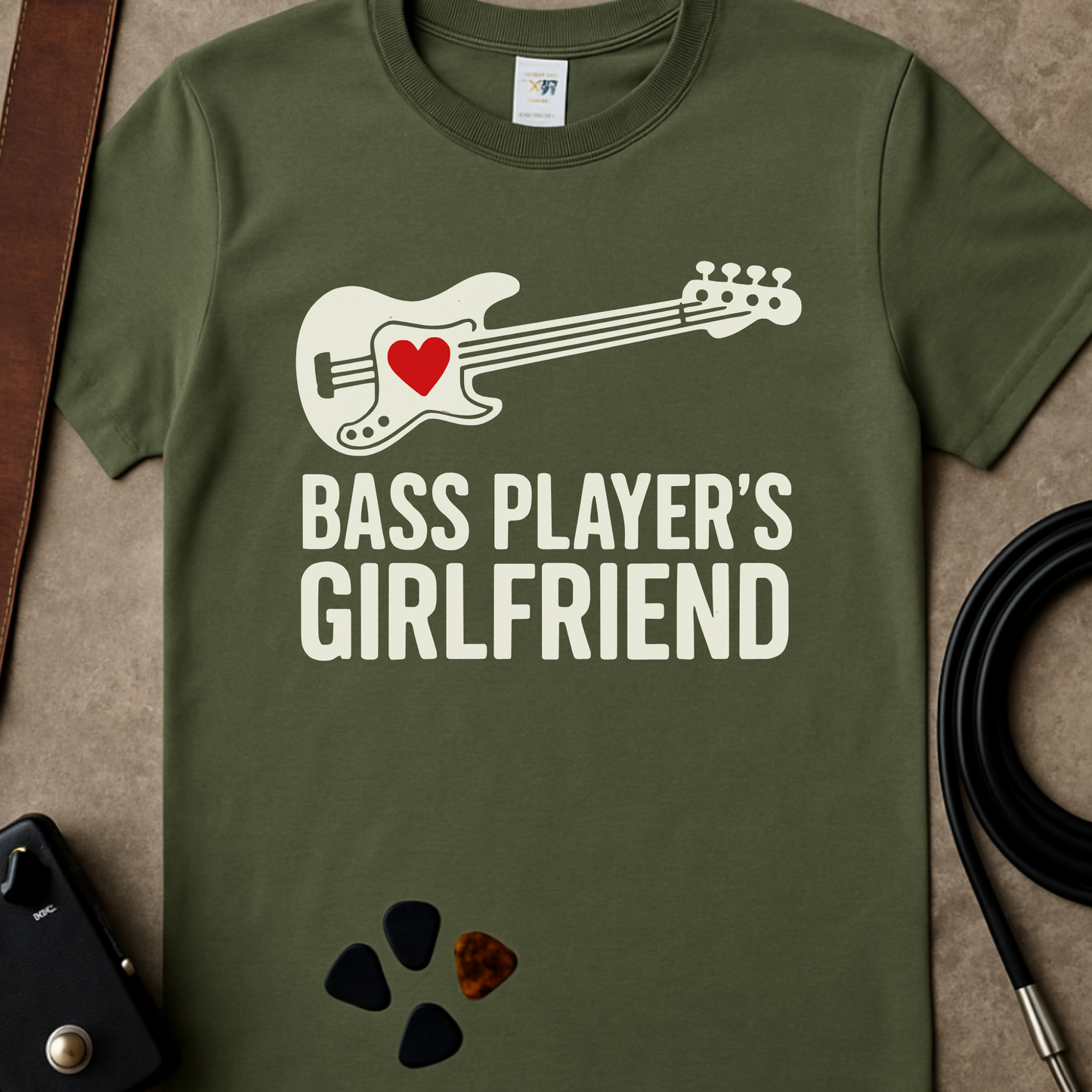 Bass Player's Girlfriend T-Shirt