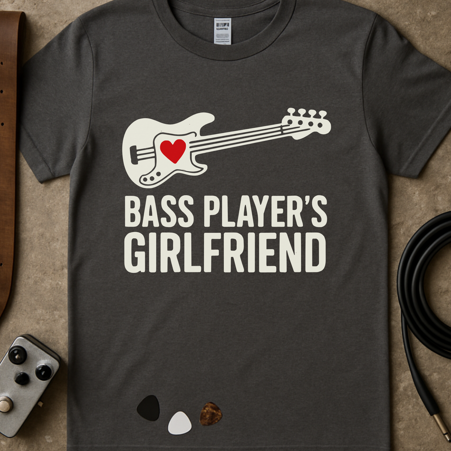 Bass Player's Girlfriend T-Shirt