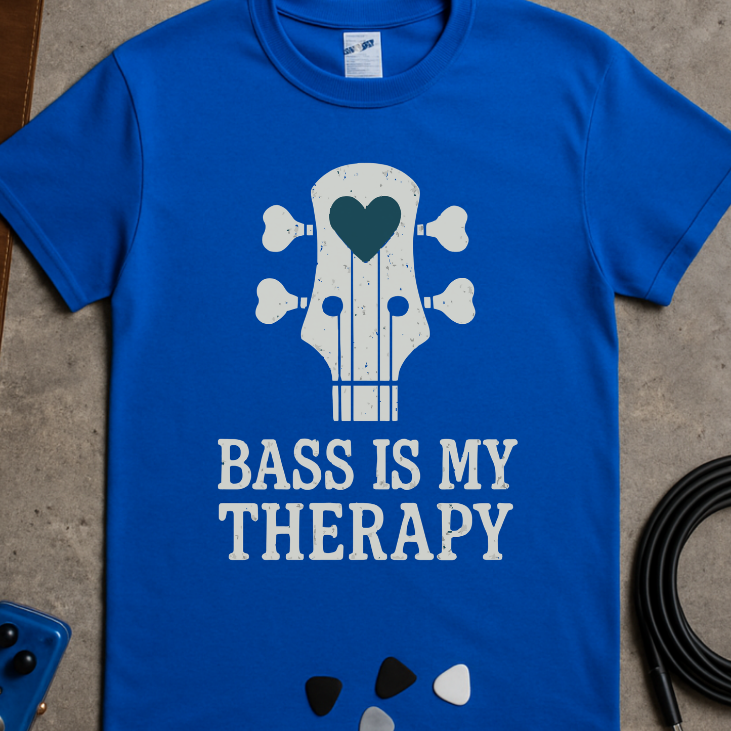 Bass Is My Therapy T-Shirt