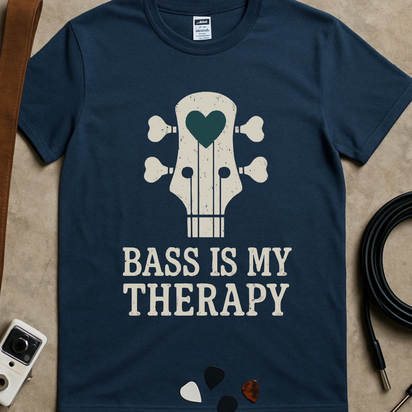 Bass Is My Therapy T-Shirt