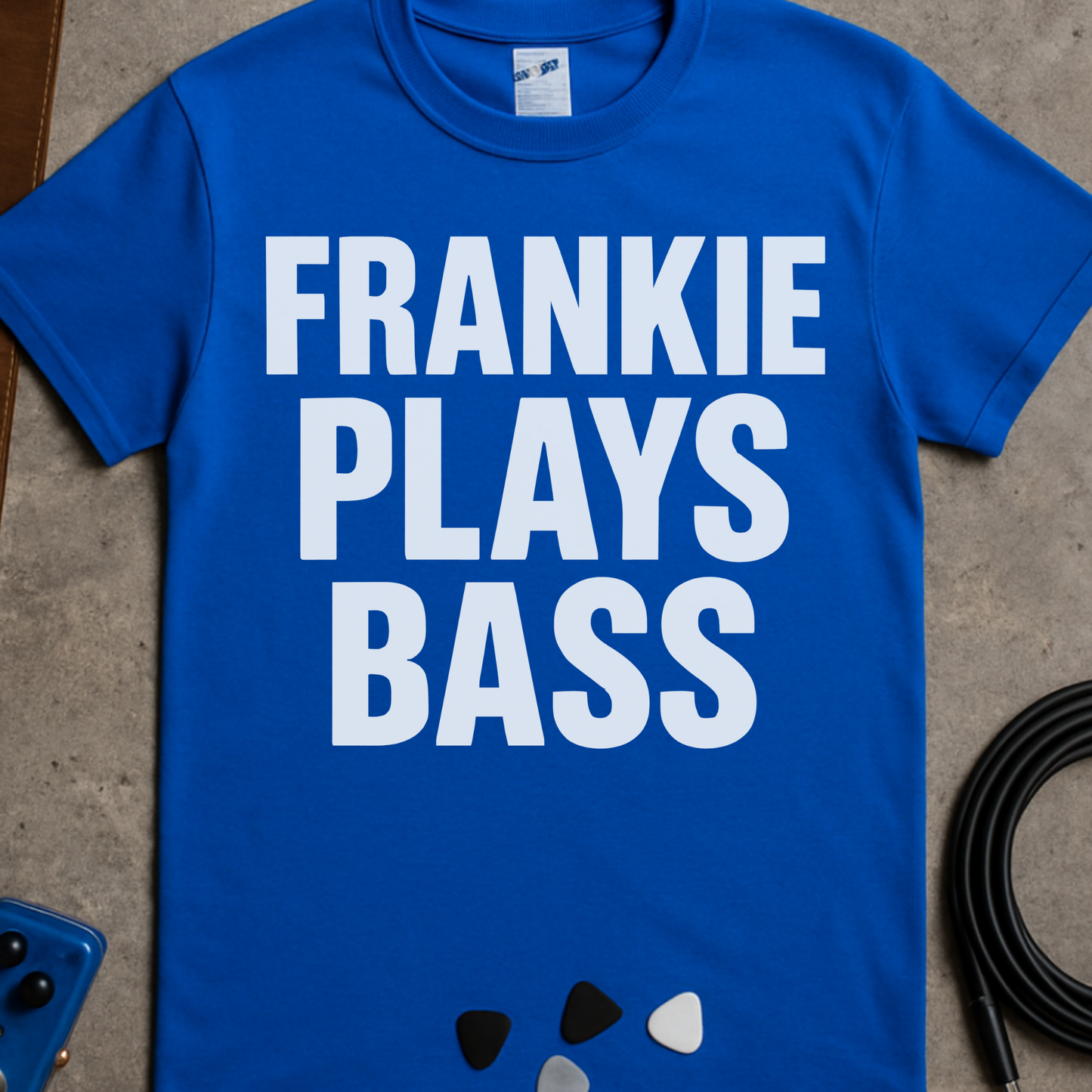 Frankie Plays Bass T-Shirt