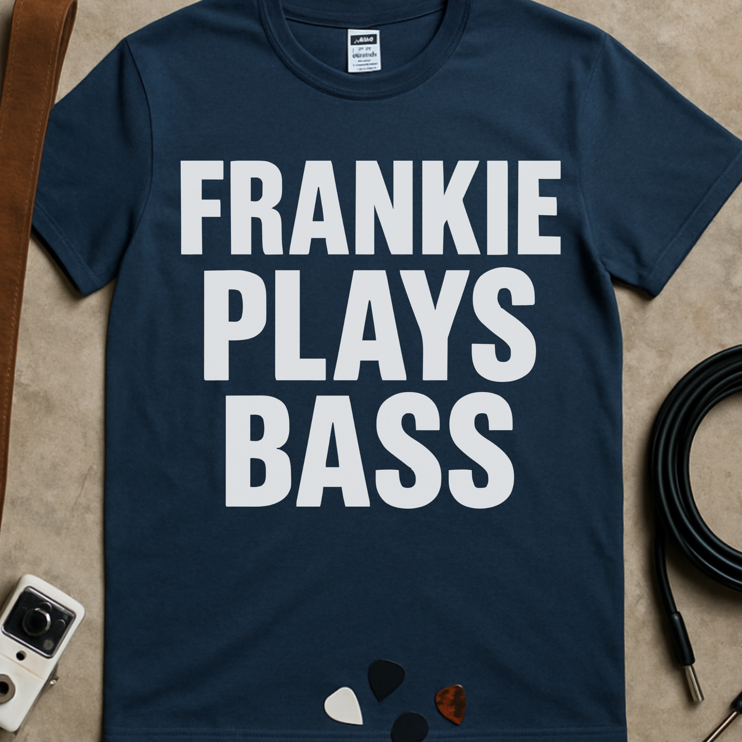Frankie Plays Bass T-Shirt