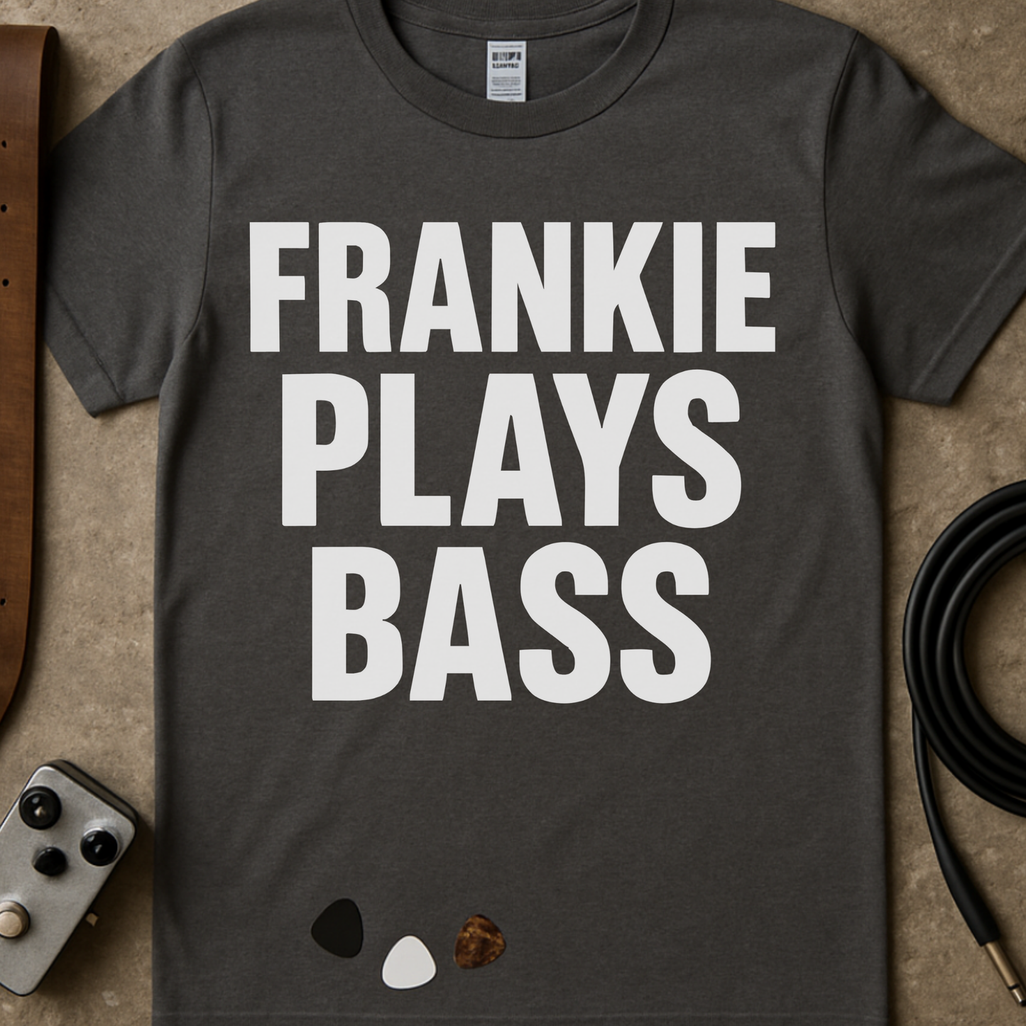 Frankie Plays Bass T-Shirt