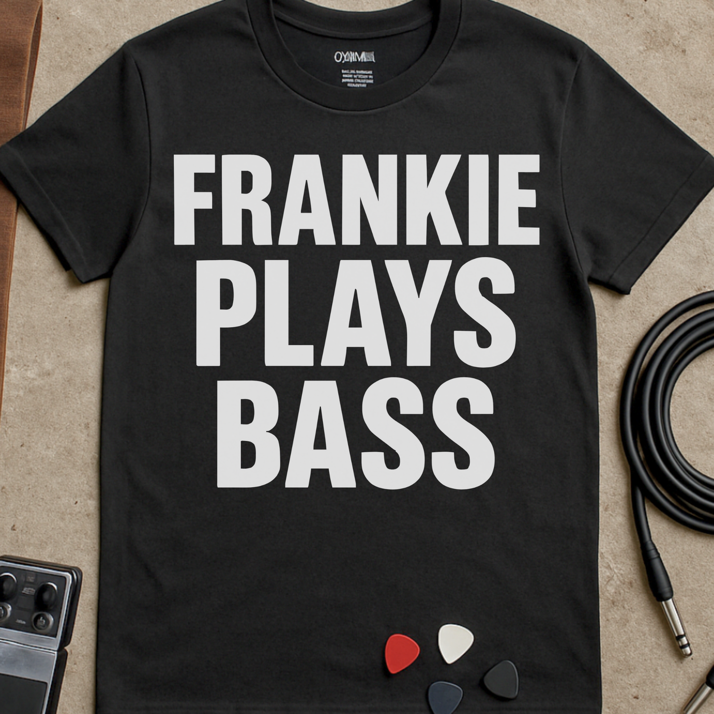Frankie Plays Bass T-Shirt
