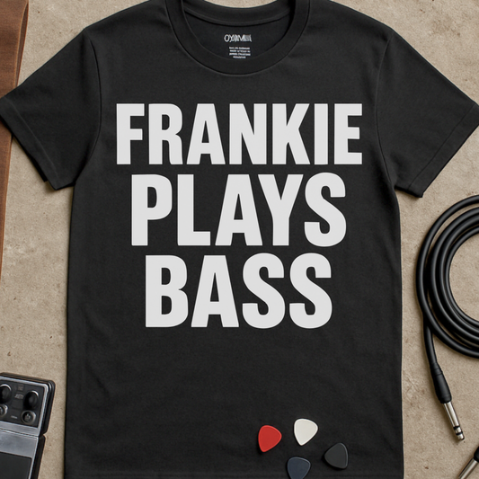 Frankie Plays Bass T-Shirt